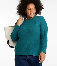 Women's Midweight Cotton Slub Rollneck Pullover