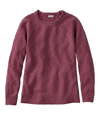 Women's Midweight Cotton Slub Rollneck Pullover