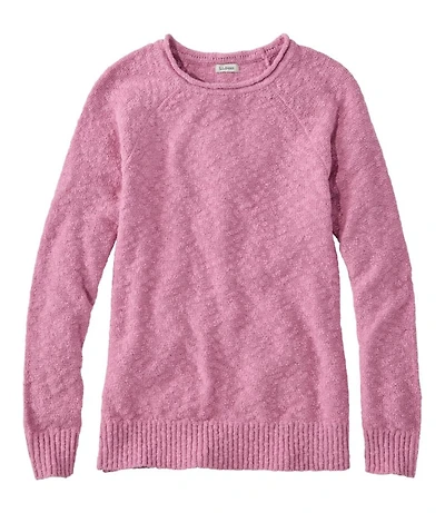 Women's Midweight Cotton Slub Rollneck Pullover