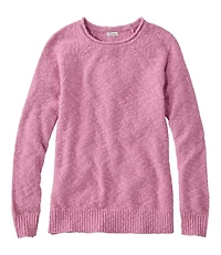 Women's Midweight Cotton Slub Rollneck Pullover