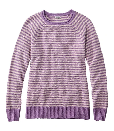 Women's Midweight Cotton Slub Rollneck Pullover Stripe
