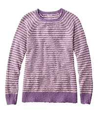 Women's Midweight Cotton Slub Rollneck Pullover Stripe