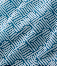 Women's Streamside Tee, Short-Sleeve Splitneck Print