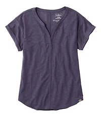 Women's Streamside Tee, Short-Sleeve Splitneck