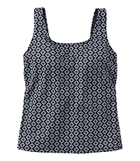 Women's BeanSport Swimwear, Scoopneck Tankini Top Print