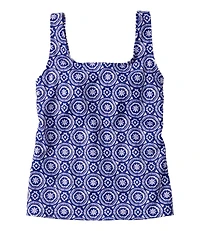 Women's BeanSport Swimwear, Scoopneck Tankini Top, Print