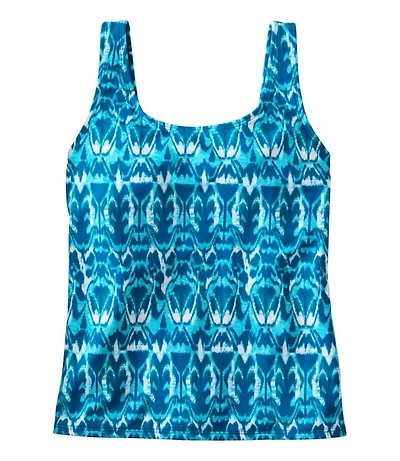 Women's BeanSport Swimwear, Scoopneck Tankini Top, Print