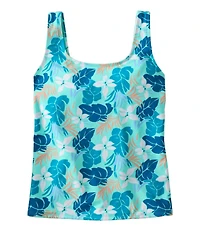 Women's BeanSport Swimwear, Scoopneck Tankini Top, Print