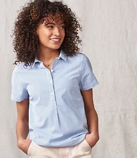 Women's Vacationland Seersucker Shirt