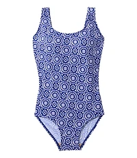 Women's BeanSport Swimwear, Scoopneck Tanksuit Print