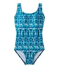 Women's BeanSport Swimwear, Scoopneck Tanksuit Print