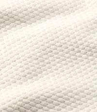 Organic Honeycomb Matelassé Coverlet