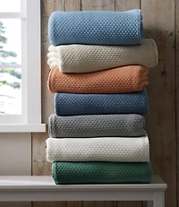 Organic Honeycomb Matelassé Bedspread