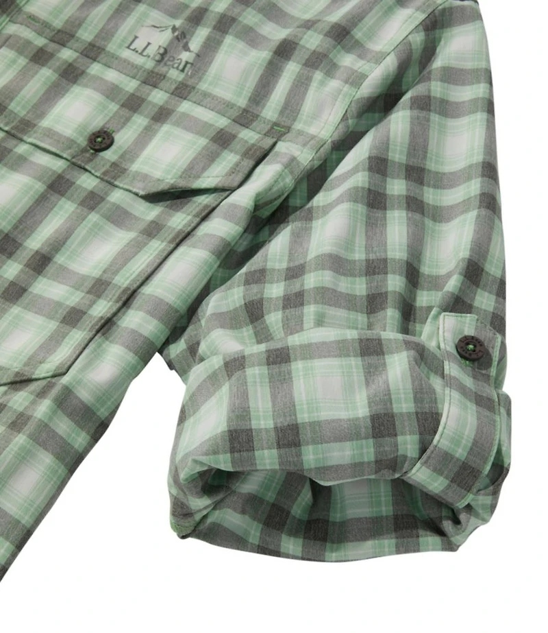 Men's No Fly Zone Long-Sleeve Shirt, Plaid