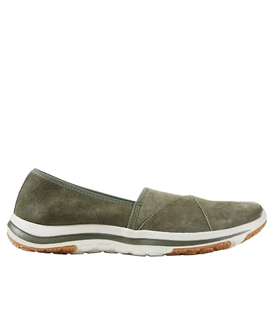 Women's Back Cove Stretch Slip-Ons, Nubuck