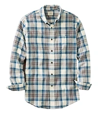 Men's Scotch Plaid Flannel Shirt, Slim Fit