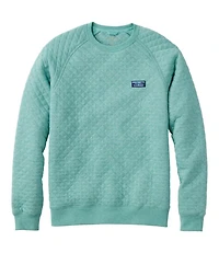 Men's Quilted Sweatshirt, Crewneck
