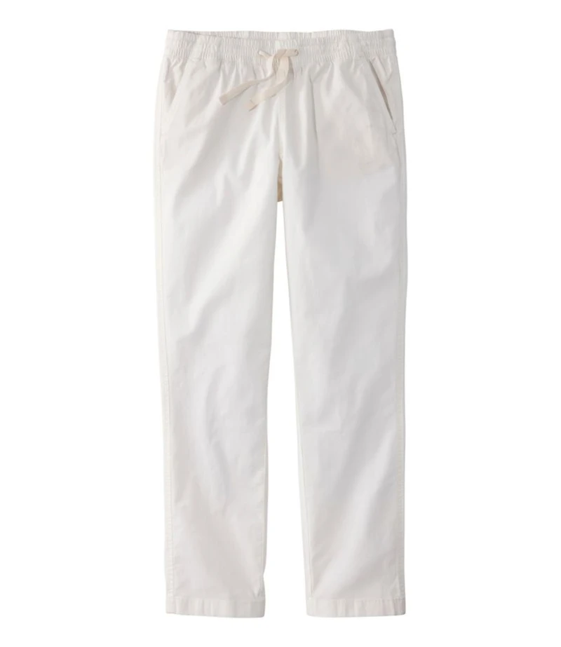 Women's Lakewashed Chino Pants, Mid-Rise Pull-On Ankle