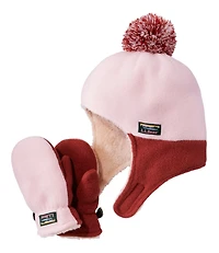 Infants' and Toddlers' Mountain Classic Fleece Hat Mitten Set