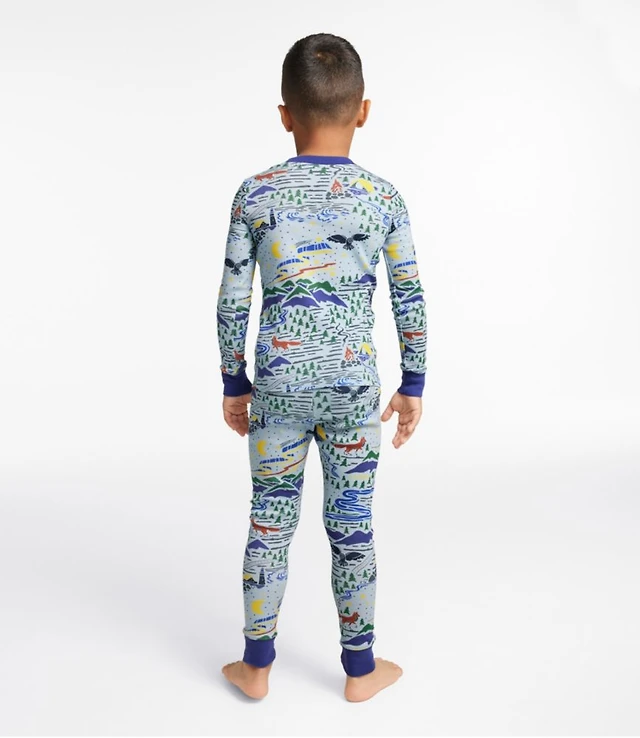 Kids' Organic Cotton Fitted Pajamas