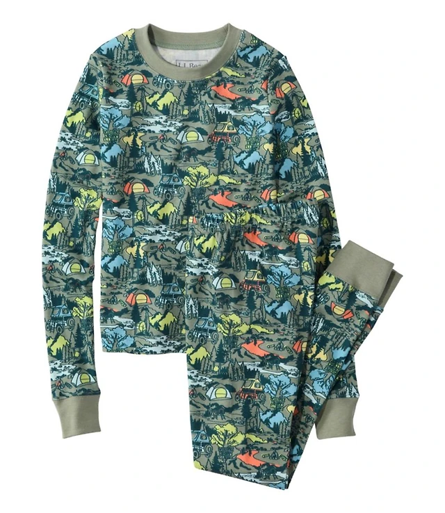 Kids' Organic Cotton Fitted Pajamas