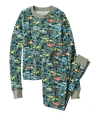Kids' Organic Cotton Fitted Pajamas