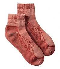 Adults' Cresta Wool Lightweight Hiking Socks, Quarter-Crew