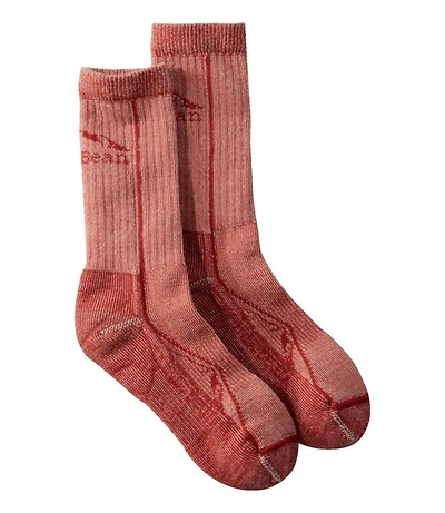 Adults' Cresta Wool Lightweight Hiking Socks, Crew