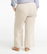 Women's Premium Washable Linen Pull-On Pants