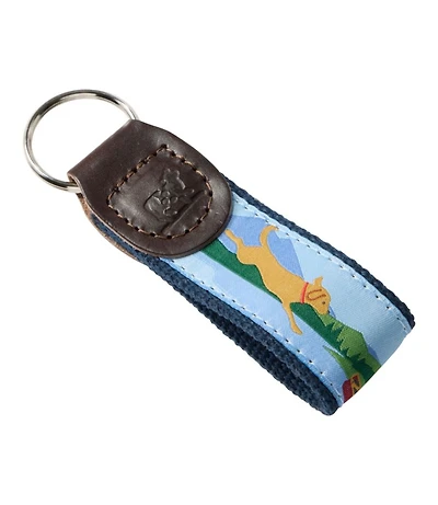 Novelty Ribbon Key Fob