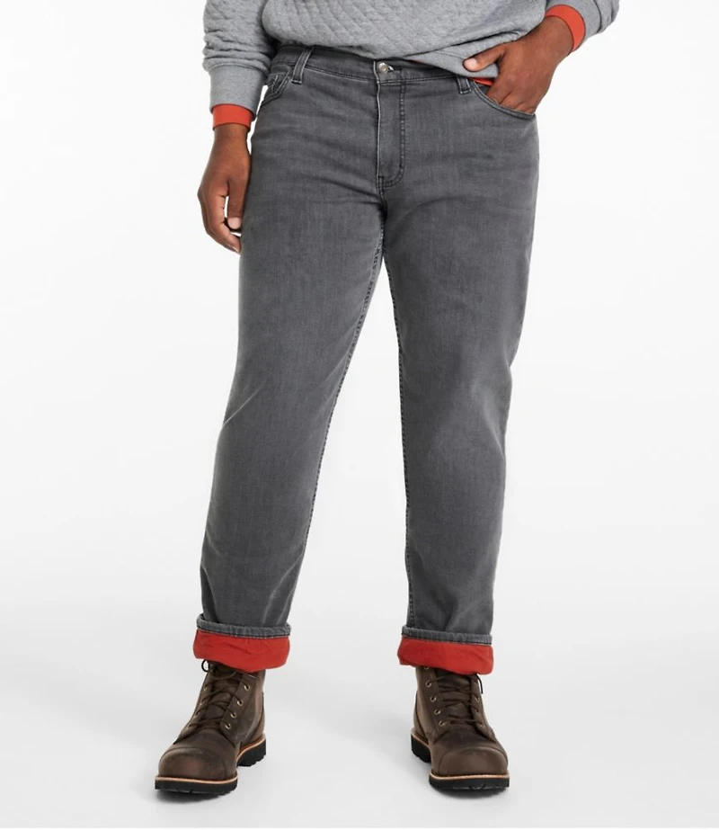 Men's BeanFlex® Jeans, Standard Athletic Fit, Fleece-Lined