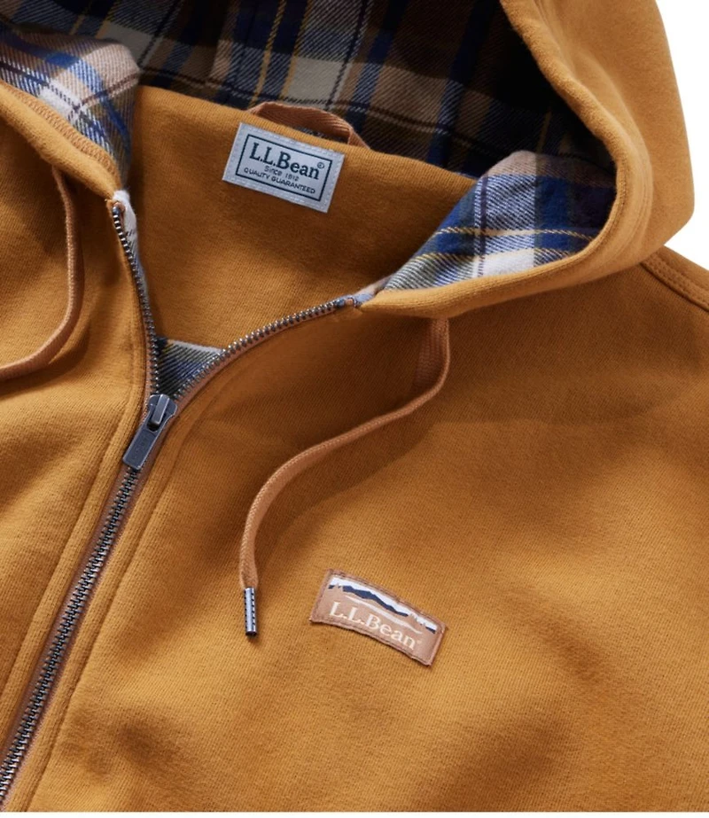 Men's Katahdin Iron Works® Hooded Sweatshirt, Flannel-Lined