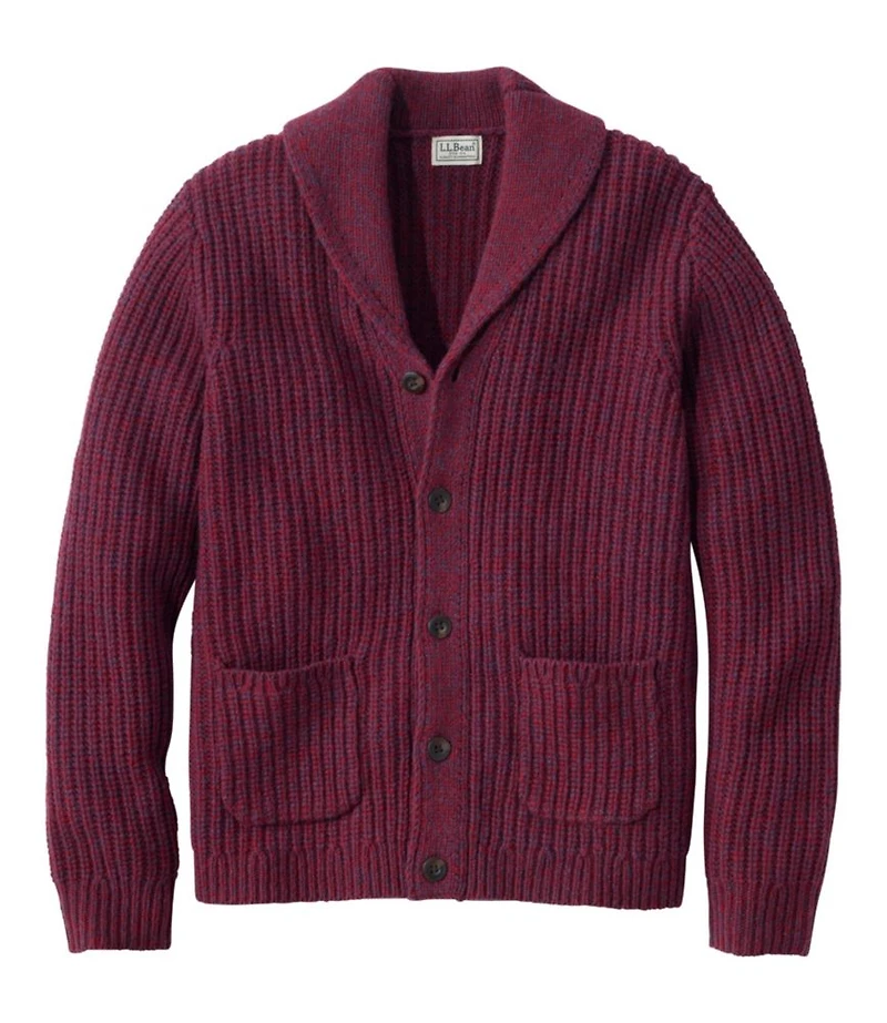 Men's L.L.Bean Classic Ragg Wool Sweater, Cardigan