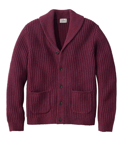 Men's L.L.Bean Classic Ragg Wool Sweater, Cardigan