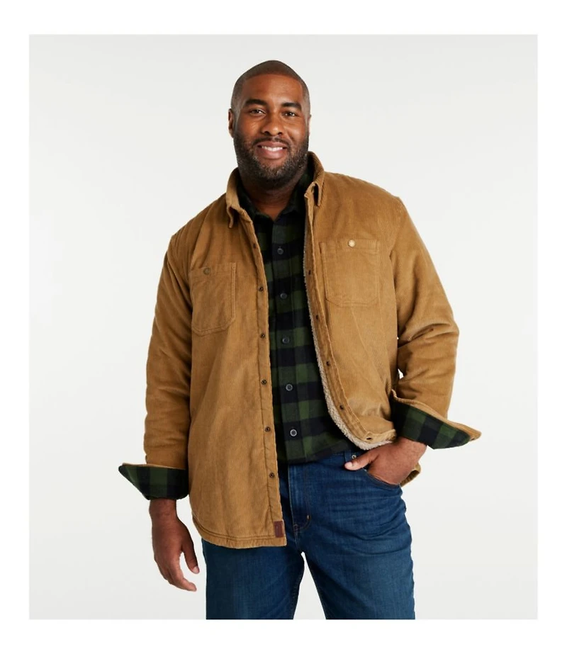 Men's 1912 Heritage Lined Shirt Jac, Corduroy