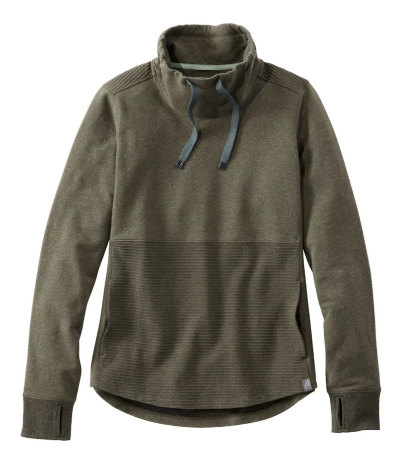Women's L.L.Bean Cozy Mixed-Knit Pullover
