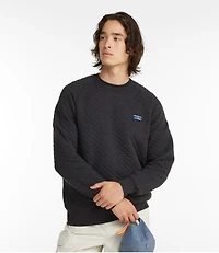Men's Quilted Sweatshirt, Crewneck