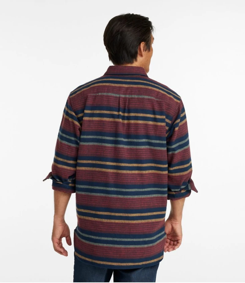Men's Chamois Shirt, Traditional Fit, Stripe
