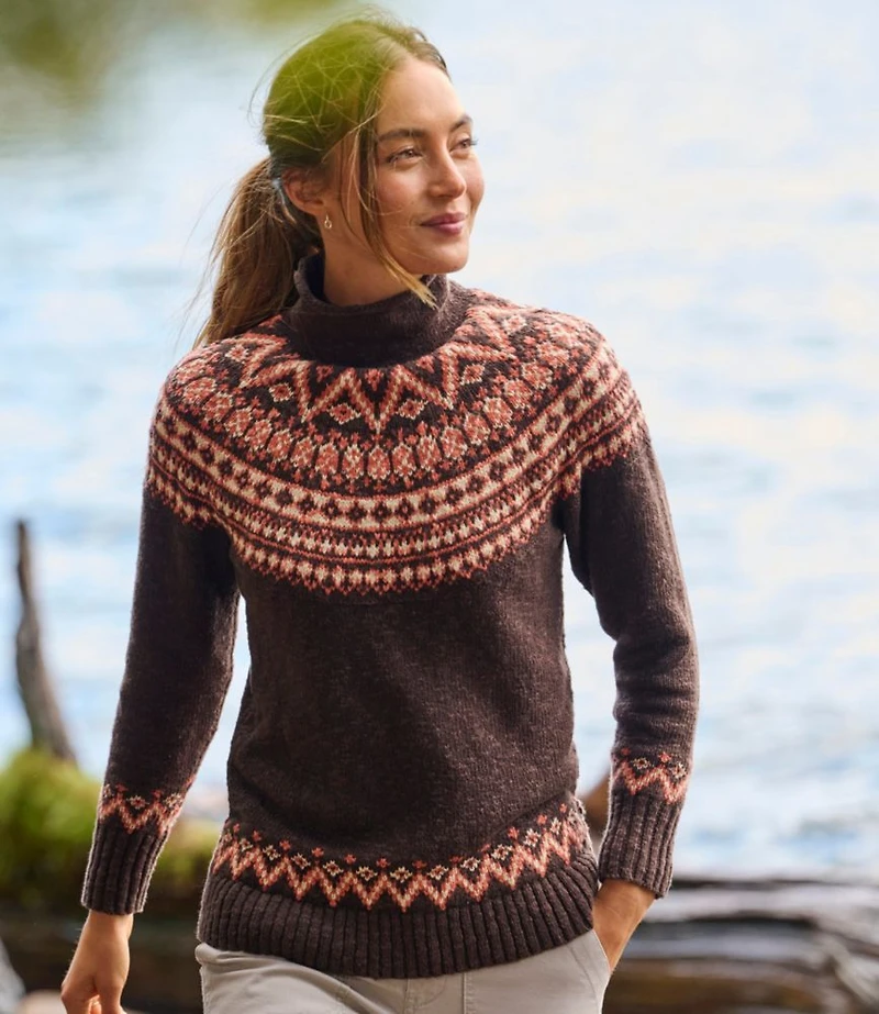 Women's Cotton Ragg Sweater
