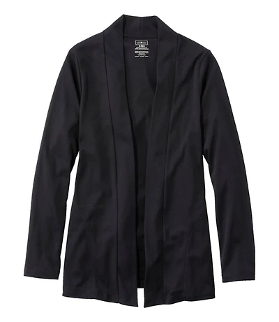 Women's Pima Cotton Open Cardigan