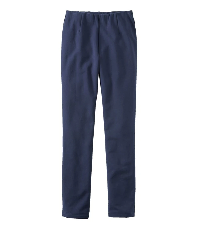 Women's Perfect Fit Pants, Fleece-Backed Slim-Leg