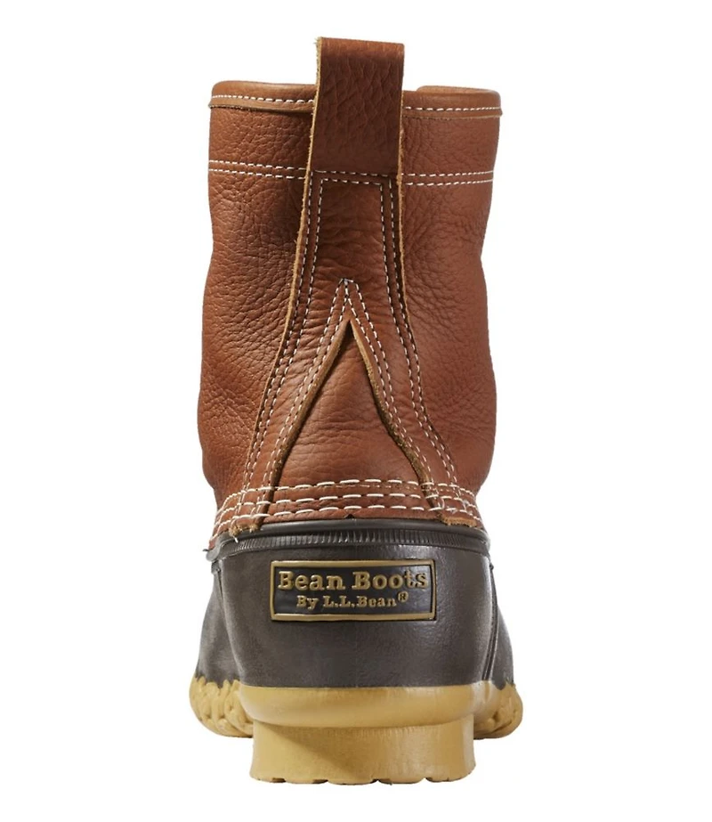 Men's Bean Boots 8", Flannel-Lined Insulated