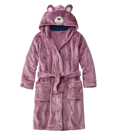 Kids' Cozy Animal Robe, Hooded