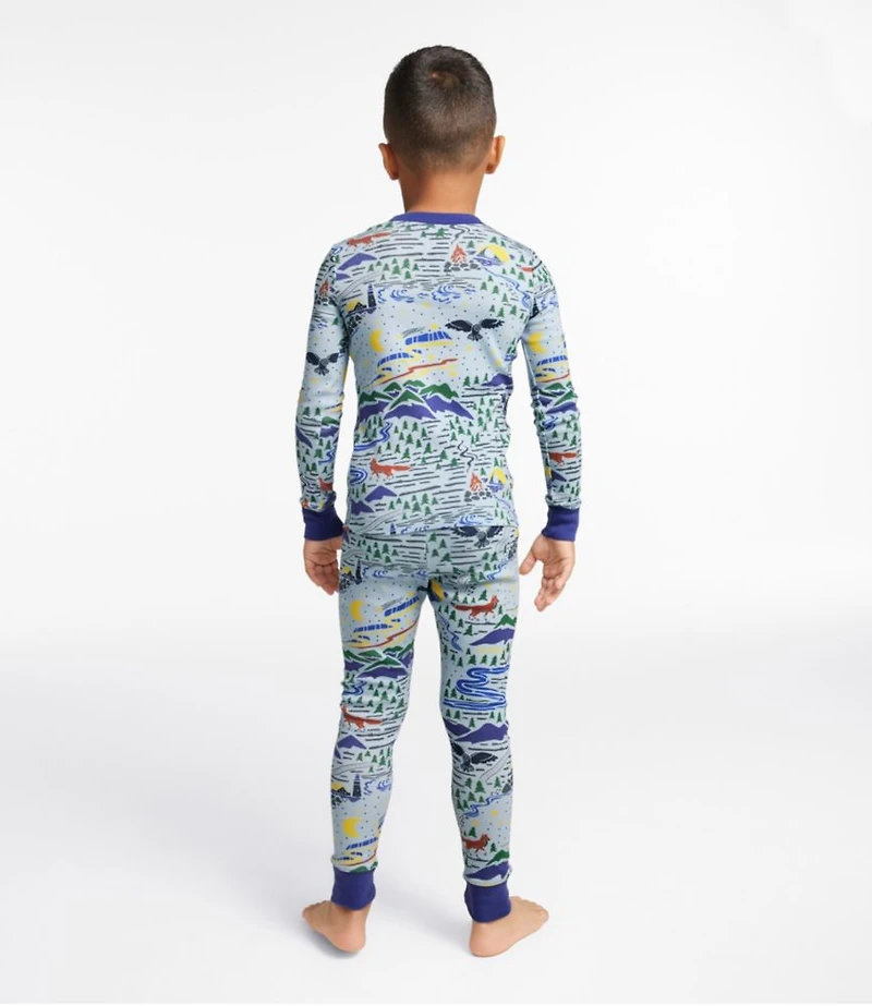 Kids' Organic Cotton Fitted Pajamas