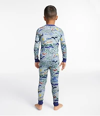Kids' Organic Cotton Fitted Pajamas
