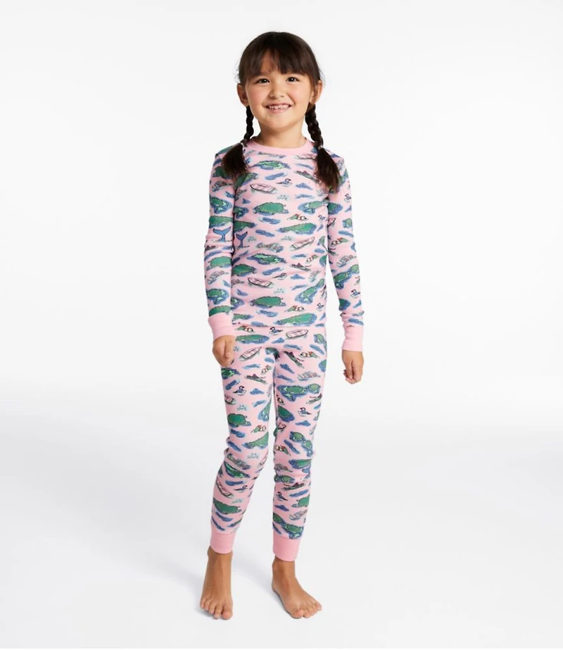 Kids' Organic Cotton Fitted Pajamas