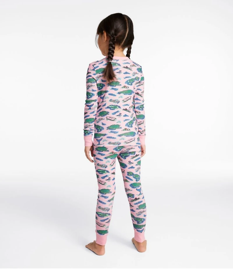 Kids' Organic Cotton Fitted Pajamas