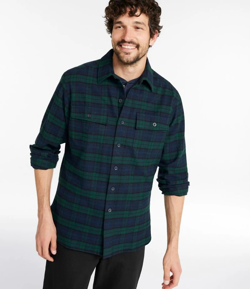 Men's Chamois Shirt, Slightly Fitted