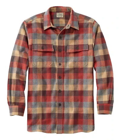 Men's Chamois Shirt, Slightly Fitted