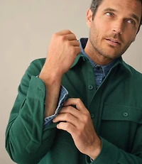 Men's Chamois Shirt, Slightly Fitted